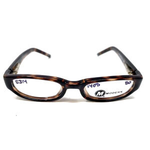 MODERN OPTICAL PEEWEE TORTOISE EYEGLASSES SUNGLASSES FRAME 38-14-120